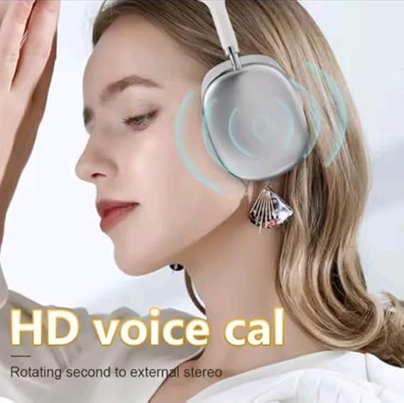 Ultra Wireless Bluetooth Headphones with Mic – Over Ear, 10Hr Playtime (P9)