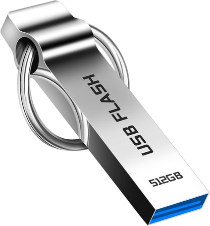 Vicylif 512GB USB Flash Drive – High Speed, Large Capacity, Waterproof