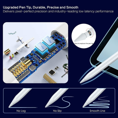 Stylus Pen for iPad (6–10 Gen, Pro, Air, Mini) + Free Gift  Handsfree