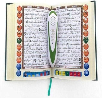 Quran Reading Pen with Medium Size Quran – Easy Learning & Recitation
