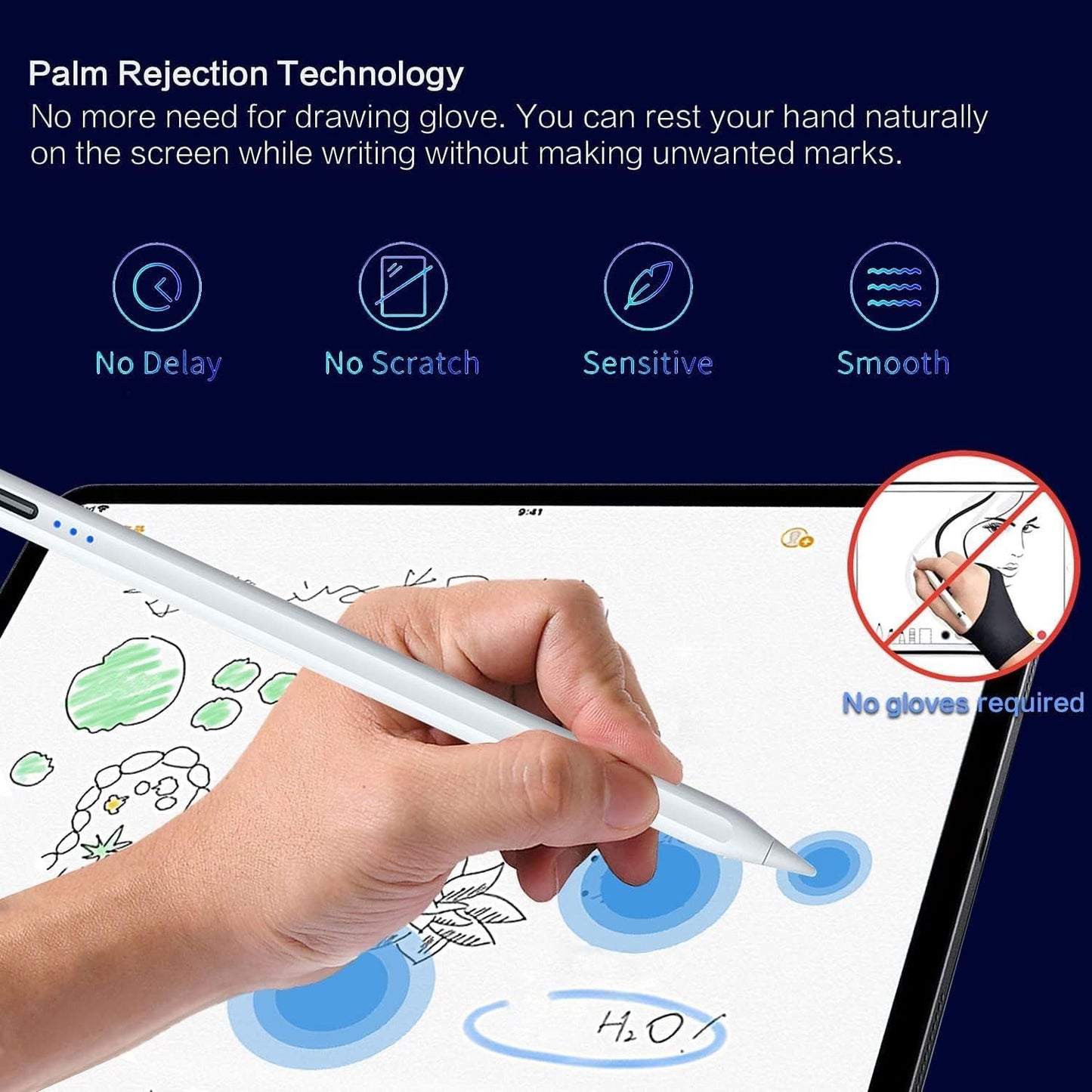 Stylus Pen for iPad (6–10 Gen, Pro, Air, Mini) + Free Gift  Handsfree