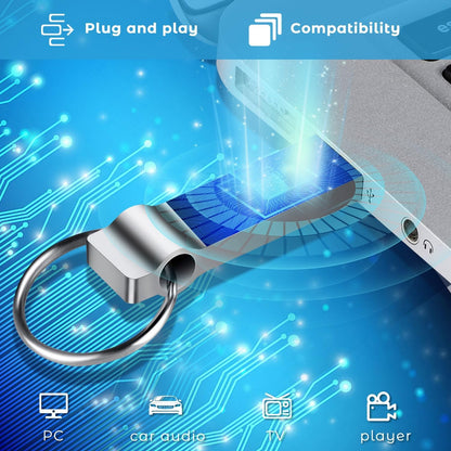 Vicylif 512GB USB Flash Drive – High Speed, Large Capacity, Waterproof